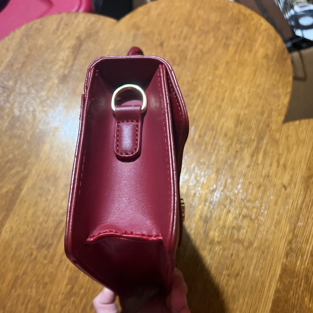 Cherry Print Women's Bag with Red Accents - Picture 6 of 8